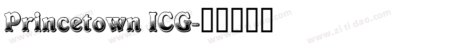 Princetown ICG字体转换
